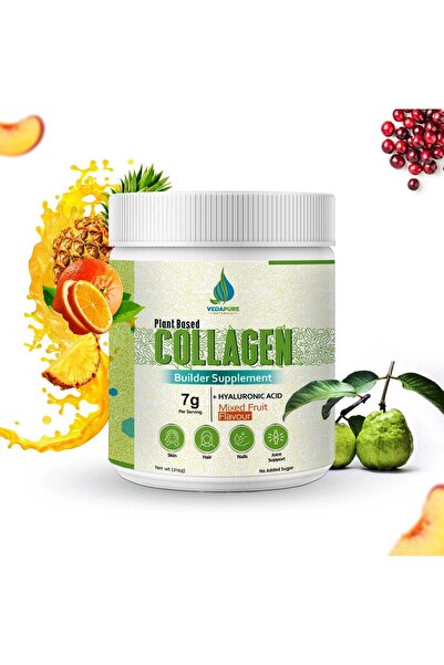 Vedapure كولاجين نباتي (فاكهة مشكلة) 7 جرام لكل حصة 210 جرام