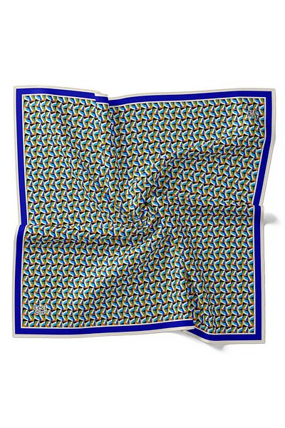 Levidor Eșarfă din bumbac ușor cu model geometric
