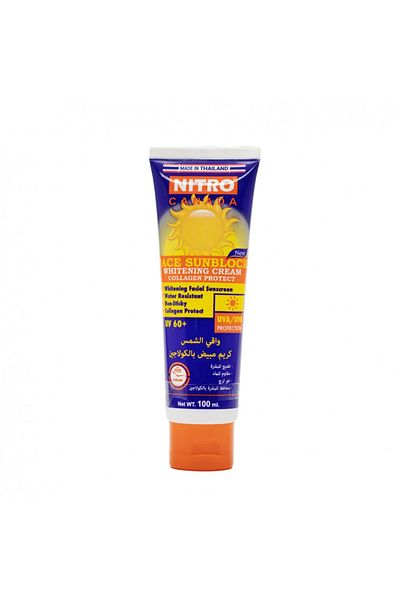 Nitroks Nitro Canada Sunscreen and Skin Whitening with Collagen 100ml