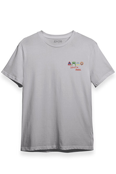 Kretas Unisex siva T-shirt film South Park Keni Kartman Kajl Sten serija film...