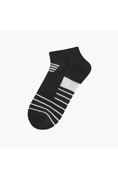 FAV Set of 3 - Striped Ankle Length Half Terry Socks