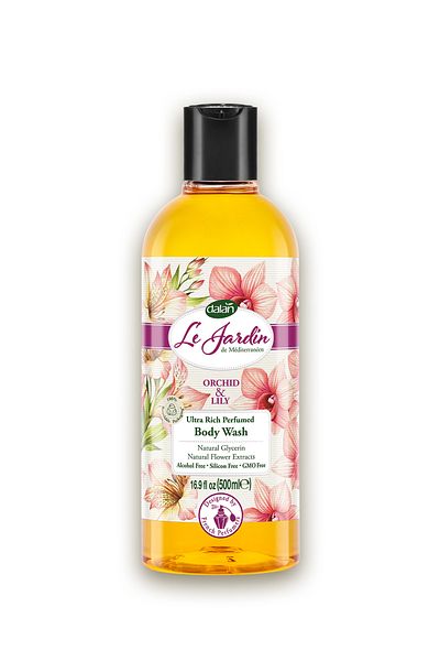 Dalan Le Jardin Orchid & Lily Shower Gel, 500ml