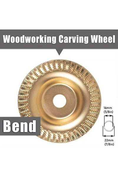 Choice 1 قطعة ثني 1/3 قطعة عجلة نحت الخشب عجلة تلميع قرص صنفرة متعدد الاستخدا...