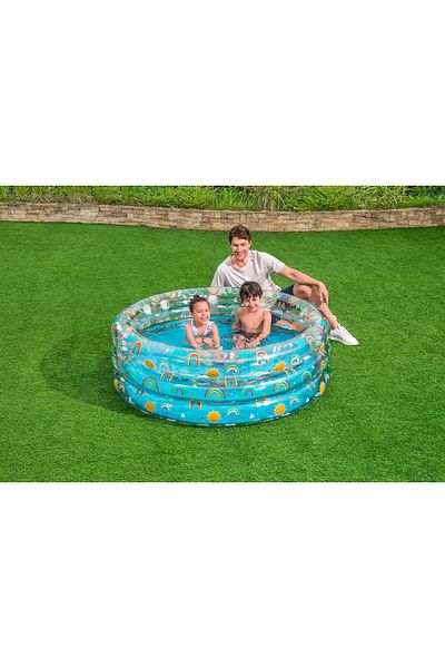 BESTWAY Rainbow Splash Paddling Pool Diameter 150 x 53 cm