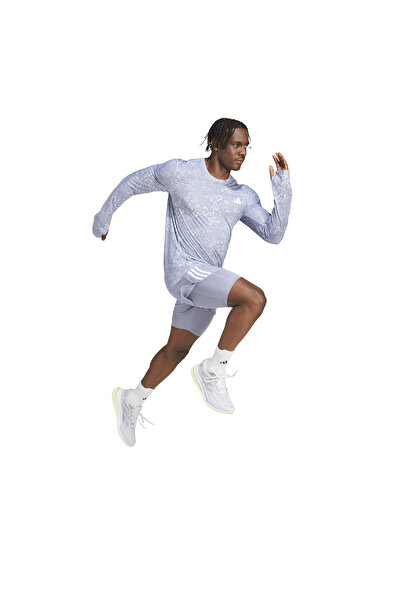 adidas Otr E 3s 2in1 S Erkek Mor Koşu Şortu ERKEK KOŞU ŞORTU JD2321