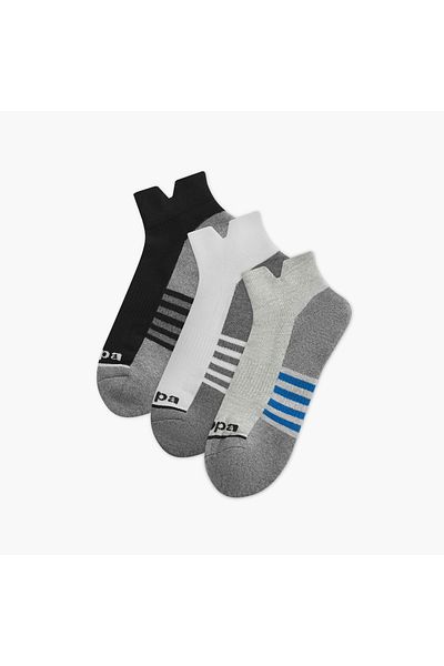 FAV Set of 3 - Kappa Logo Print Half Terry Ankle Length Socks
