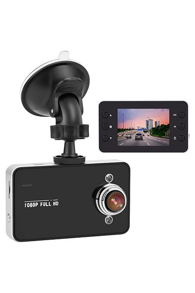 AGC 1080P Full HD Dash Cam with 170° Wide Angle, WDR, Parking Monitor, Motion Detection