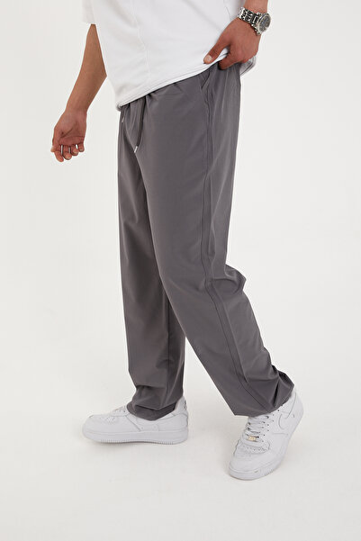Pavotti Erkek Baggy Pantolon Bel Lastikli Paraşüt Kumaş ( !!! Oversize Ürün !!! Geniş Kalıp )