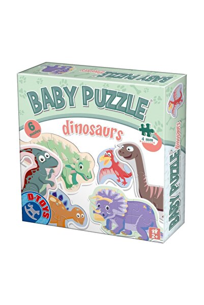 D-Toys Puzzle pentru bebeluși - Dinozauri