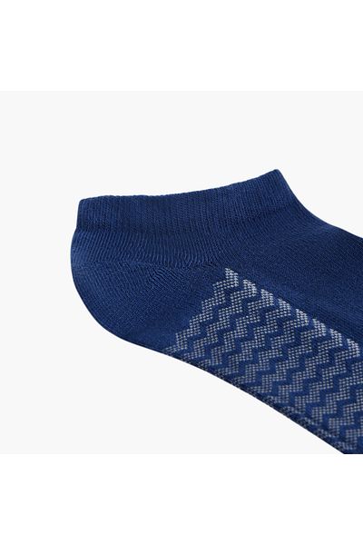 FAV Set of 3 - Textured Non Terry Ankle Length Socks