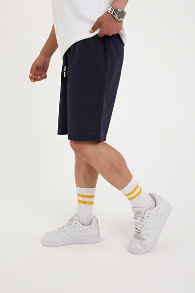 Pavotti Erkek Bermuda Şort İki İplik Rahat Kesim