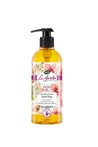 Dalan Le Jardin Liquid Soap, Orchid & Lily, 500ml