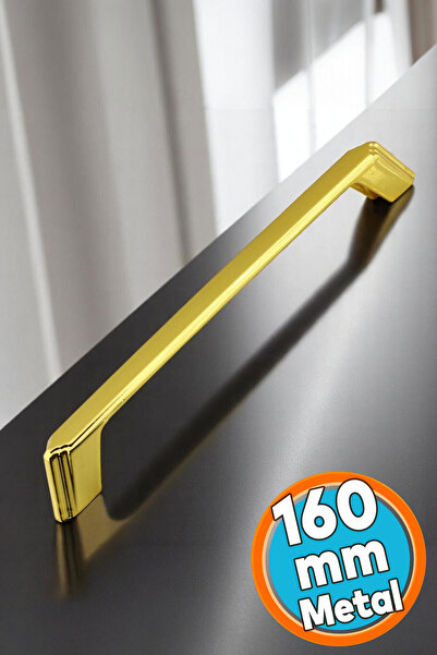 NZB Mobilya Çekmece Mutfak Dolabı Dolap Kulpları Kulbu Kulpu Gold Altın Metal...