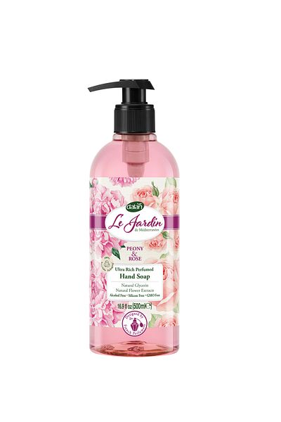 Dalan Le Jardin Liquid Soap, Peony & Rose, 500ml