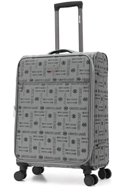 Roberto Cavalli Luggage Trolley Double Spinner With Universal Combination Lock For All Tastes