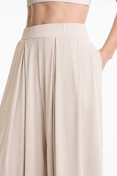 Oysho Floaty modal blend puffed trousers