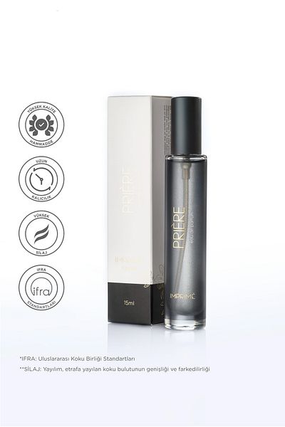 Imprime عطر بريير Edp 15 مل للنساء بحجم مناسب للسفر |   حار و زهري |   البرقوق، القرنفل، الفانيليا، العنبر