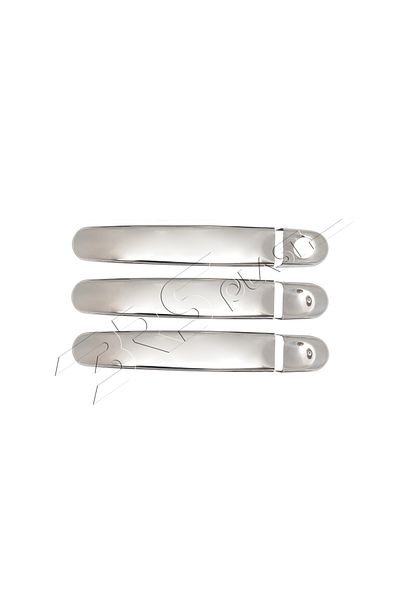 ServetDizaynOto Volkswagen Transporter T5 Compatible 2003-2023 Chrome Door Handle 3 Doors Stainless Steel