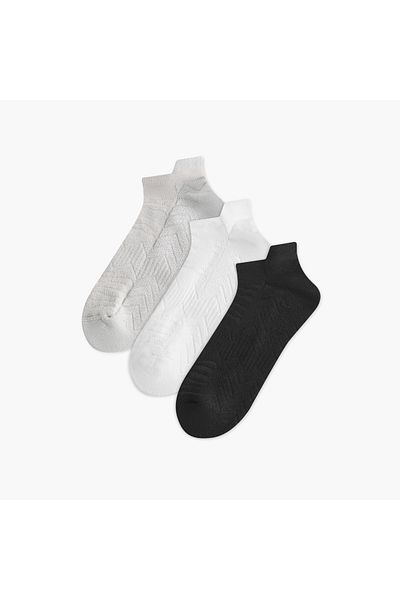 FAV Set of 3 - Textured Ankle Length Socks