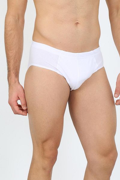 Celira Men's Cotton 3-Piece White Slip 40129