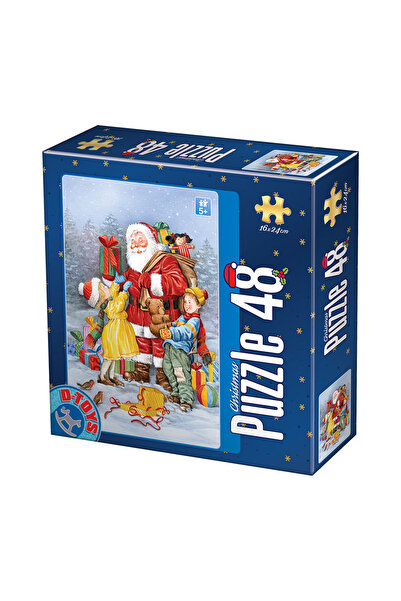 D-Toys Puzzle - Crăciun 48 de piese -1
