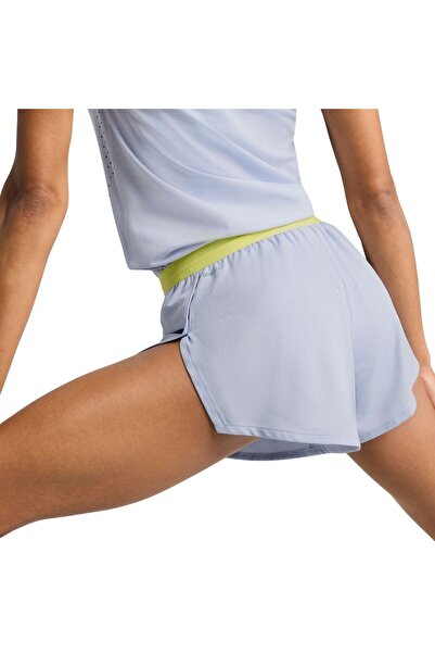Puma Evryday Knit 3 Splt Shrt Women's White Running Shorts Women's Running Shorts 52666447