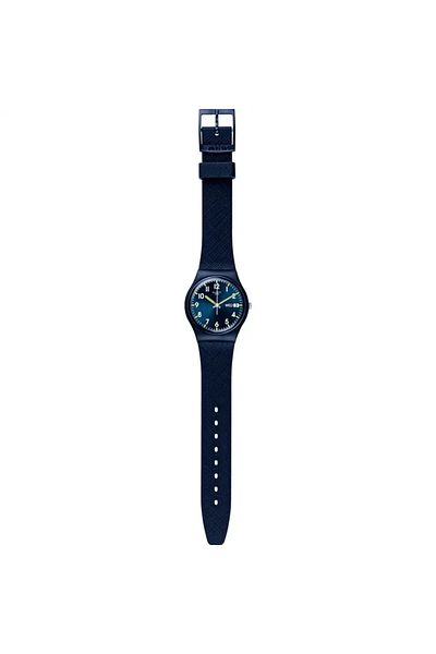 Swatch Unisex Analogue Quartz Movement Watch with Bio-sourced 34mm Case and Bracelet