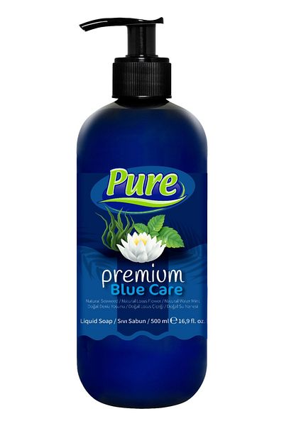 Pure Blue Care Premium Liquid Soap, 500ml