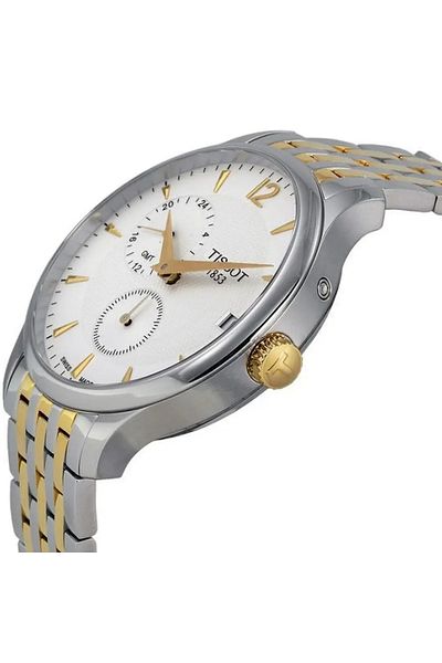 TISSOT Men’s Analogue Quartz Movement Watch with Stainless Steel 42mm Case and Bracelet