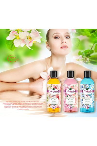 Dalan Le Jardin Orchid & Lily Shower Gel, 500ml