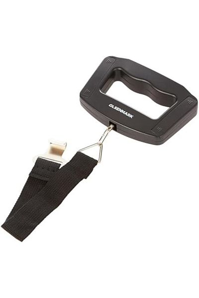 Olsenmark Digital Luggage Scale - Unit Exchange: G, Kg, Oz, Lb - Max Capacity: 50kg/10g - Backlight