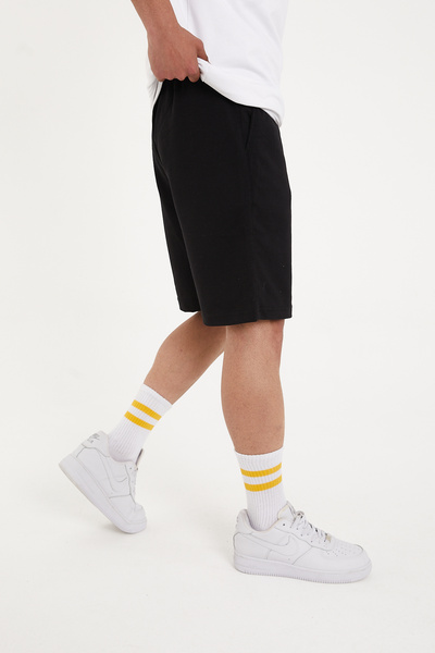 Pavotti Erkek Bermuda Şort İki İplik Rahat Kesim