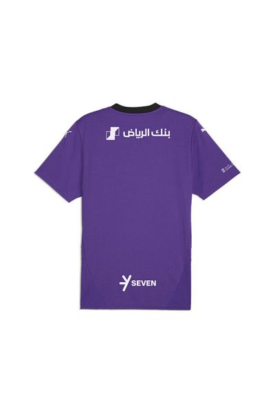 Puma قميص كرة قدم أصلي للرجال من نادي الهلال 24/25 - بنفسجي