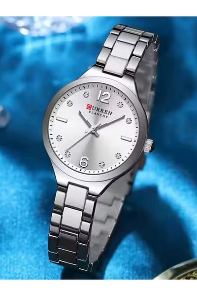Curren 9017 Women Watch Quartz Movement Wrist Watch Simple Gift for Women