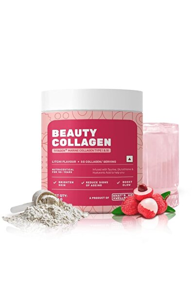 What's Up Beauty Collagen Litchi Flavour 200g