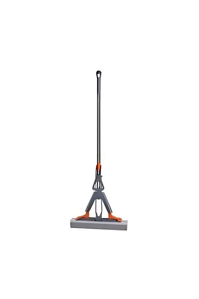 MACVI Mop absorbant telescopic Macvi®, alb, sistem de stoarcere simplu, burete usor de inlocuit