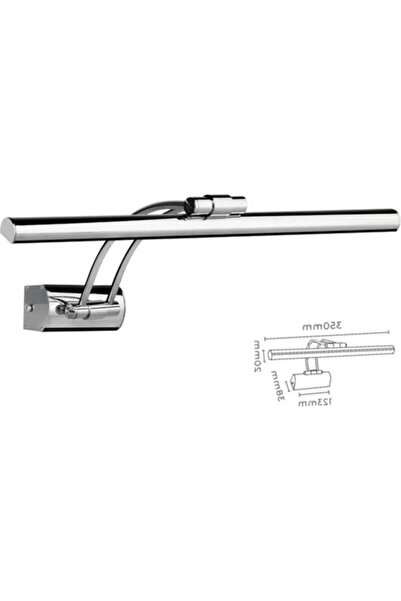 Genel Markalar FLÜT APLİK KROM KASA BEYAZ IŞIK