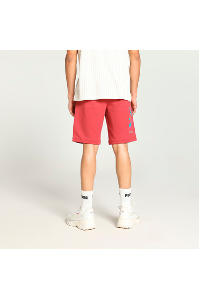 Puma Mens X One8 Elevated Shorts - Red