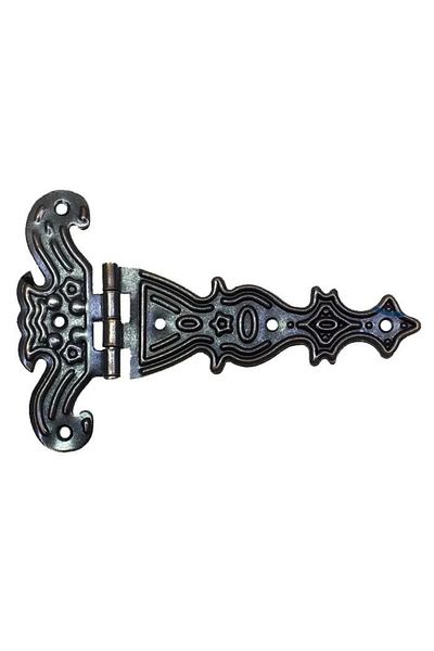 BD DİGİTAL Decorative, Sheet Single Tail Hinge - 69X102 Mm, Large, Antique, 1 Piece
