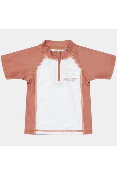 Little Dutch Boys' T-shirt, anti-UV, Vintage Sunny Stripes, size 86-92