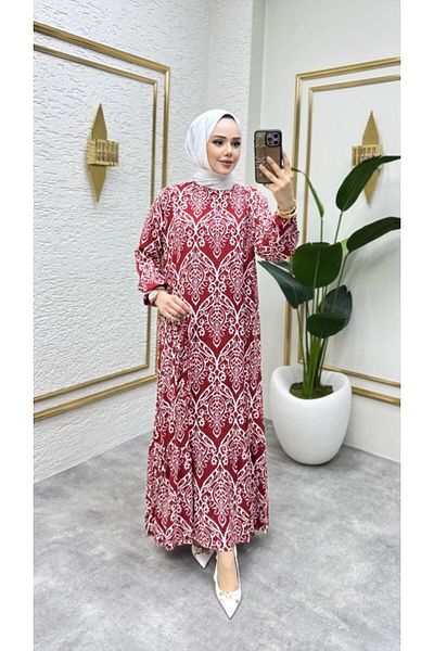 Dm Life Viscose Hijab Dress