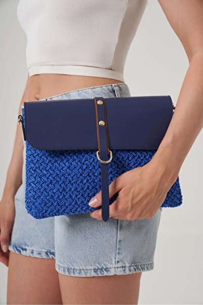 UTOPIAN Tokalı Örgü Clutch
