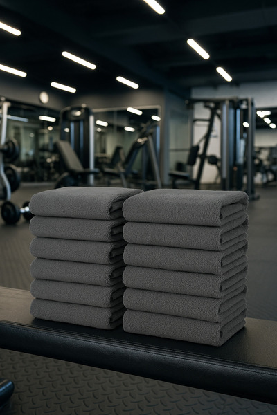 Karase Бавовняний рушник для спортсменів 50x90 Висока водопоглинаюча здатність, швидке висихання та комфорт | 12 штук |