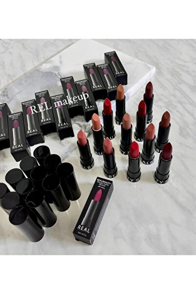 real beauty أحمر شفاه كريمي 12 لون ثابت ثبات ترطيب أناقة