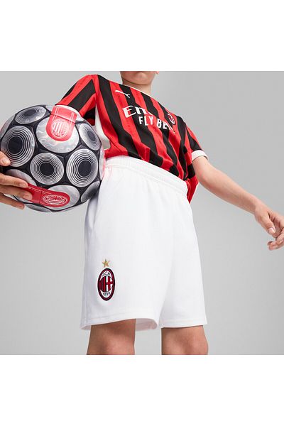 Puma Youth Kids Ac Milan 24/25 Shorts - White
