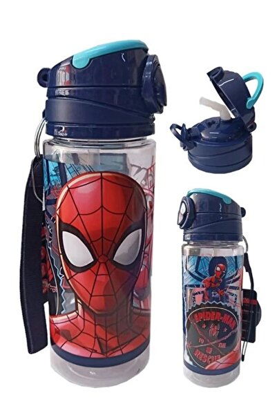 FC Örümcek Adam Lisanslı Matara 500 ml 1 Adet Erkek Çocuk