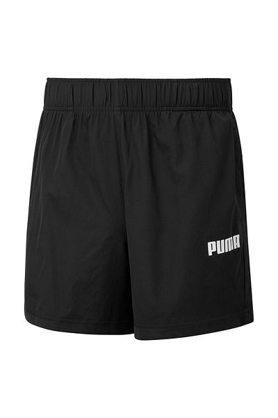 Puma شورت رجالي منسوج أساسي - أسود