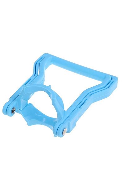 MACVI Macvi® handle set for cans and bottles, durable plastic, 14.2 x 12.8 cm, yellow & blue