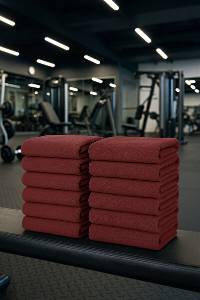 Karase Памучна спортна кърпа 50x90 с висока водоабсорбция, бързо съхнене и ко...