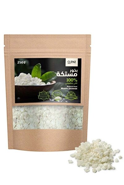 clenz بخور ماستيك نقي طبيعي 100% - 250 جرام